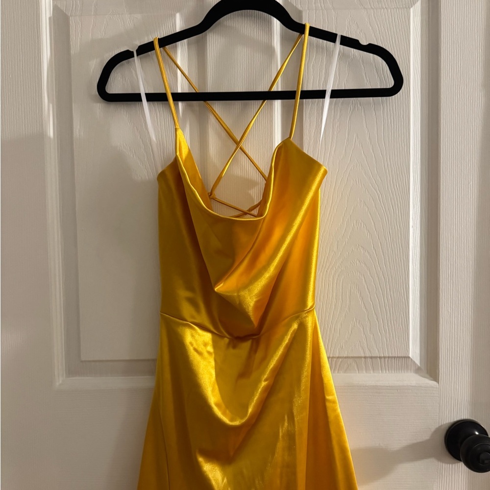 Gold Formal Dress - Picture 2 of 3